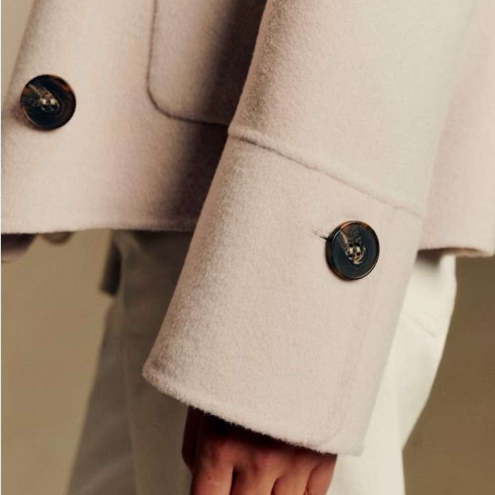 Sézane Mervin Coat Jacket - Picture 12 of 13